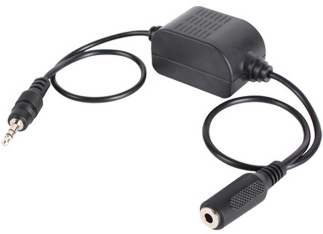 넷메이트 AUX 그라운드 루프 아이솔레이터 오디오 잡음제거 NM-AE02GL, 1개