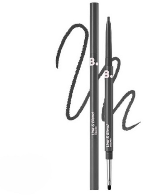 B. by BANILA 裸妝感持色眼線膠筆 摩卡馬丁尼 BR01, BK01, 1個