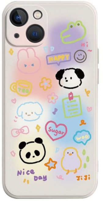 컬러 동물 친구 아아폰 갤럭시 전기종 케이스