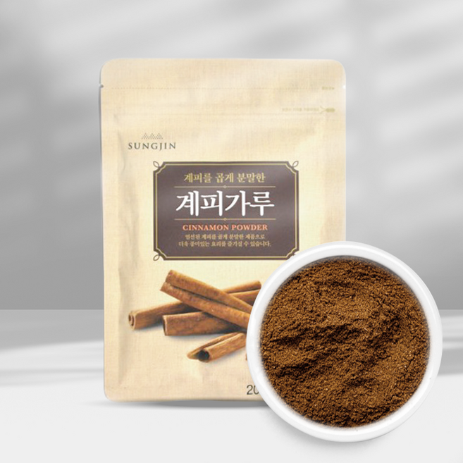 계피가루 시나몬 가루 분말 파우더 계핏가루, 1개, 60g