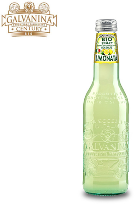 [갈바니나] 유기농 레몬 소다수 355ml x 6병, 6개