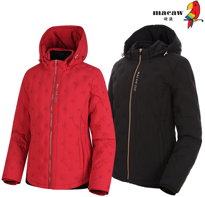 (여성)튜브 구스다운 후드 다운 점퍼_MMW4DJ61