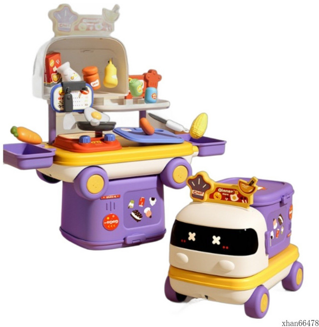 2in1 쿠킹트레일러 주방놀이 소꿉놀이 역할놀이 자동차, 3개