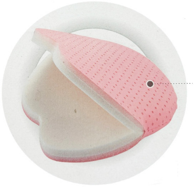 본가드 힐패드 Bonguare Heel Pad 쿠션 욕창 상처 발뒤꿈치, 1개, 본가드힐패드