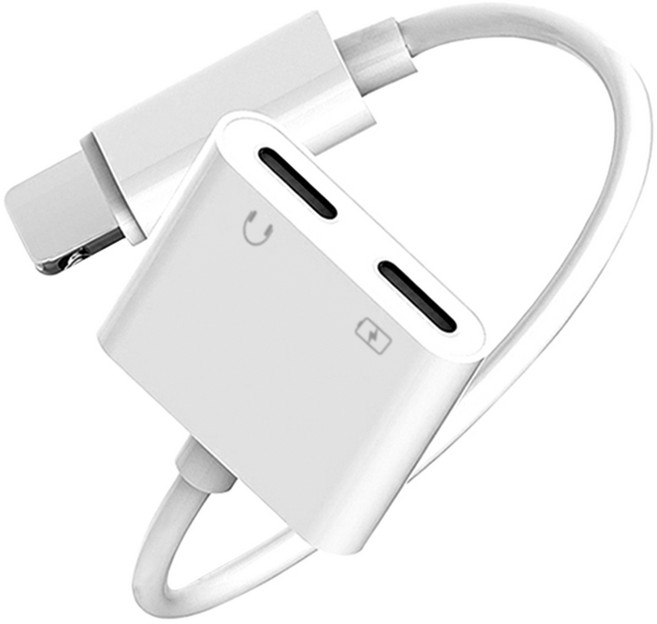 ARZ Type-C 轉 Lightning 耳機轉接頭 陶瓷外殼 音質清晰 手機平板電腦通用, 1個, L to 雙L