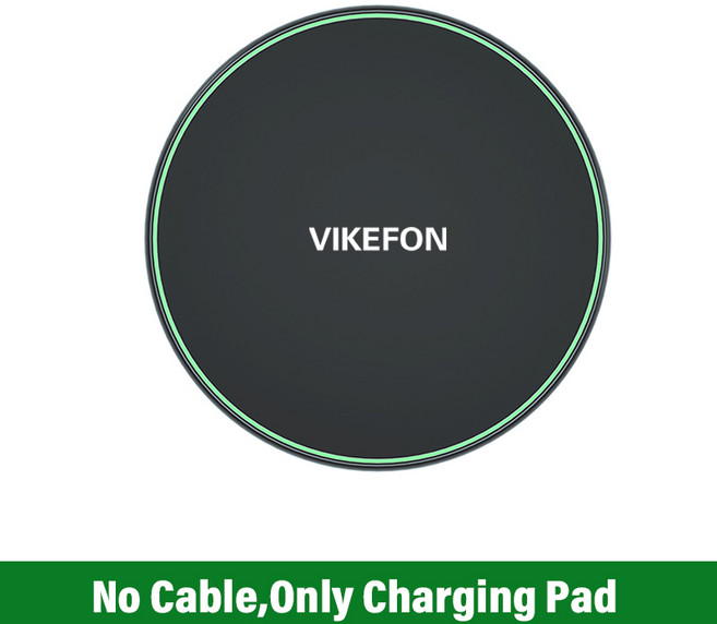 유도 고속 충전 패드 독 스테이션 무선 충전기 아이폰 15 14 13 12 X 프로 맥스 삼성 S23 S22 화웨이용 30W, [09] VIKEFON NO Cable, 1개