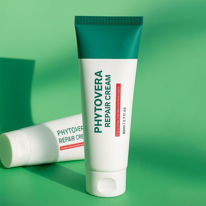 파데프리 재생크림 바르고자는 톤업크림 수딩크림 피부장벽무너짐 진정 보습 PDRN 시카크림 펩타이드 EGF 피부 장벽 리페어 크림 미백 수분 크림 주름개선, 1개, 80ml