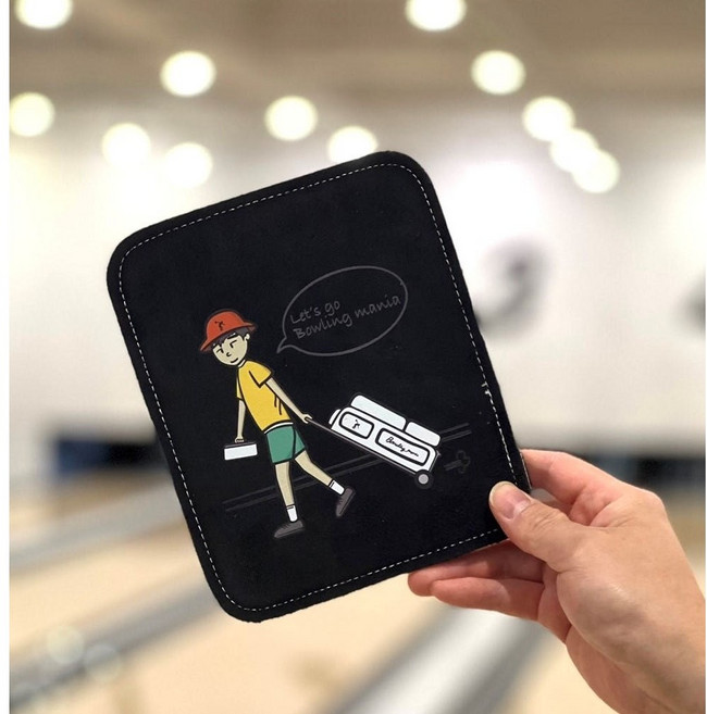 [볼타올] 레츠고 볼링매니아 (컬러) 가죽 볼타올, 1개