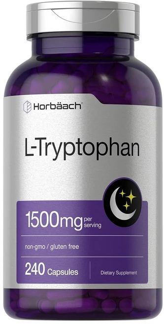 Horbaach 호르바흐 트립토판 L Tryptophan 1500mg 240캡슐, 240정, 1개 - 쿠팡