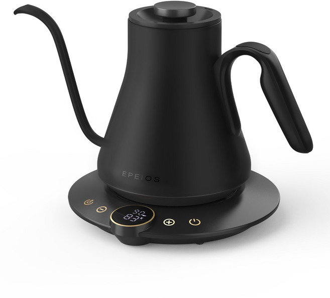에페이오스 파인 앤 플로우 핸드드립 전기포트 Lite 퓨어 블랙