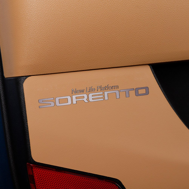 카디즈 현대자동차 아반떼CN7 쏘나타DN8 더뉴그랜저 G80 G90 GV70 GV80 코나 투싼NX4 싼타페TM 팰리세이드 맥스크루즈 아이오닉5 튜닝용품 풀컬러각인 가죽도어커버, 싼타페DM (새들 브라운), 무각인