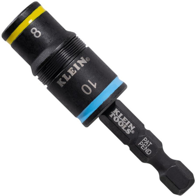 Klein Tools 클레인툴스 6-in-1 임팩트 플립 소켓 세트 32933M 117722 7023314375, 2-in-1