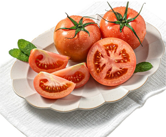 행복한 농부 정품 완숙찰토마토 /5kg 토마토 드시고 건강하세요, 5kg(중과), 1개