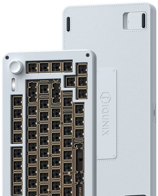 IQUNIX ZONEX75 Super 시리즈 금속 키보드, 네, 블루, Puyu 게이밍 샤프트, B. 하늘은 파란색입니다