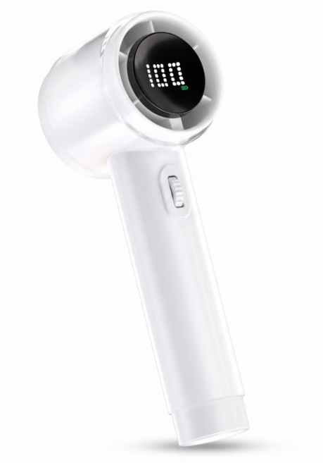 숲속바람 숲풍기 휴대용 선풍기 초강력 미니 손풍기, 화이트, SUP01