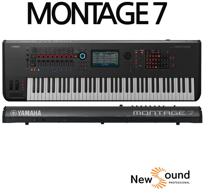 재고보유/ 야마하 몽타주 YAMAHA MONTAGE / 스피커+풀패키지 증정/ 야마하 공식수입정품/ 교회 학원 가정 실용음악 메인 건반 추천, MONTAGE 7, 1개