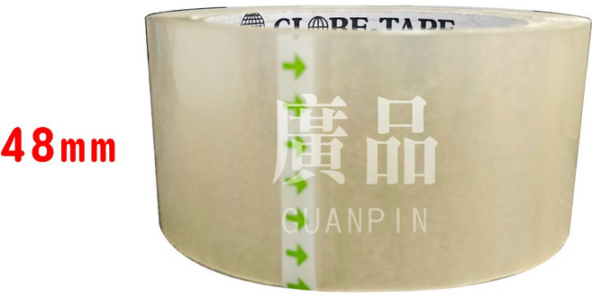 地球牌 膠帶 48mm 寬 80碼 透明封箱膠帶, 1個, 單1入