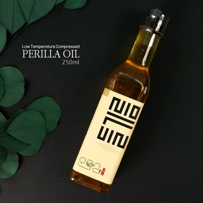 온막리 국산 저온착유 생 들기름 250ml, 1개
