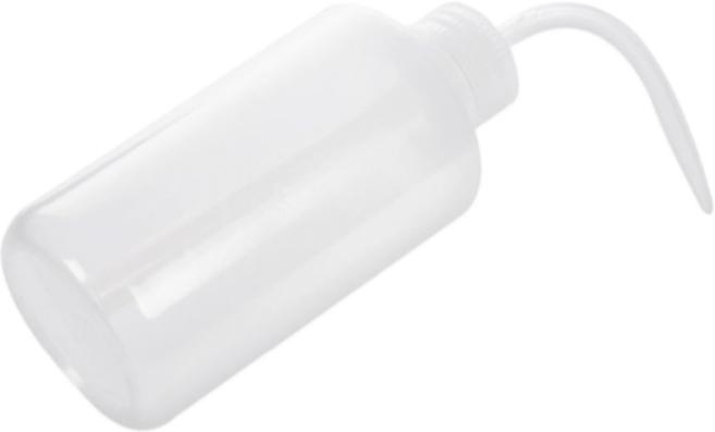 어나더 계량가능 물조리개 스퀴즈 물병, 500ml, 2개, clear