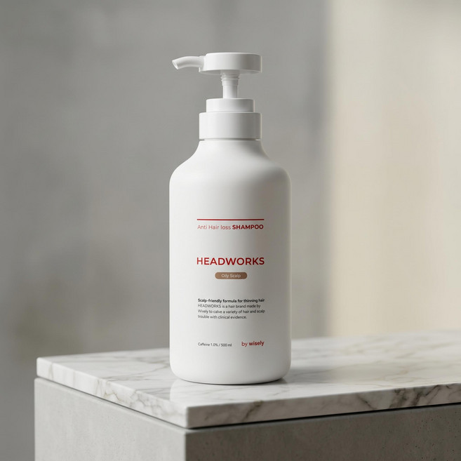 헤드웍스 샴푸 카페인 영양공급 수분보충 500ml 2개