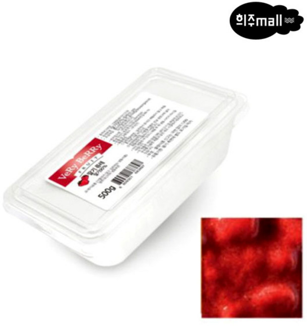 희주몰(베리베리) 딸기퓨레 500g (1팩), 1개