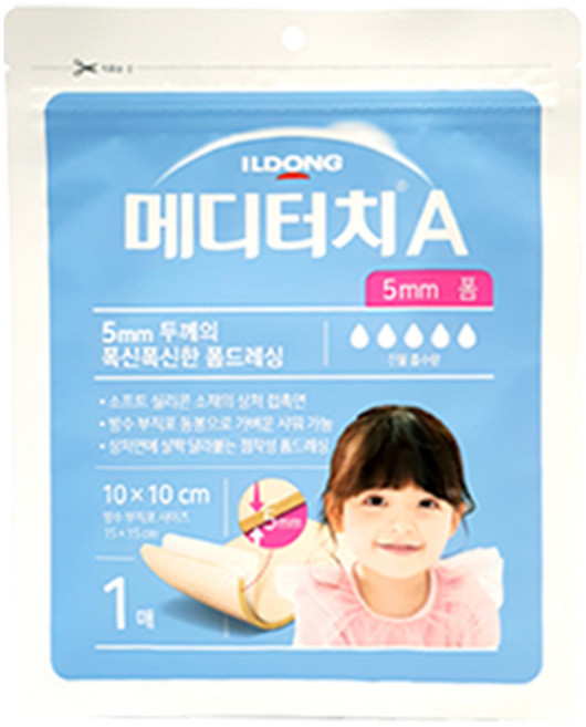 일동 메디터치A 5mm 폼 1매입, 1개