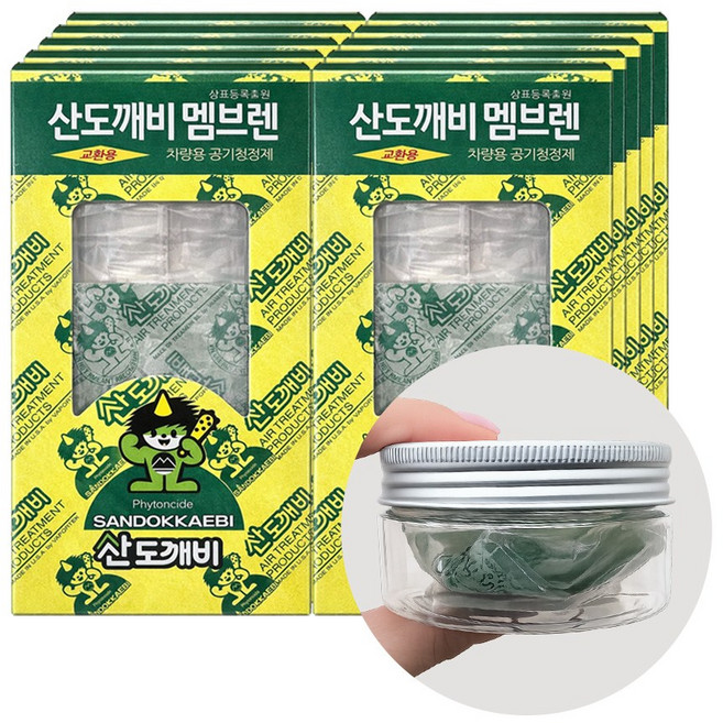 산도깨비 멤브렌 피톤치드향 10개+하우징증정, 피톤치드, 10개