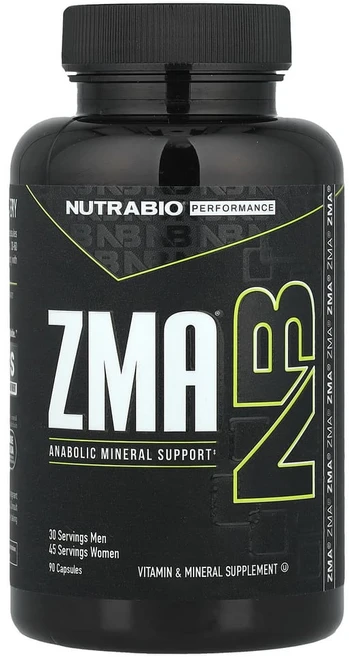 뉴트라바이오랩스 ZMA 비타민B6 마그네슘 아연 징크 ZINC 함유 캡슐 90정, 1개 - 쿠팡