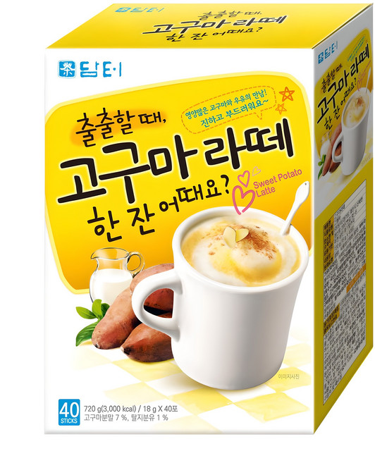 담터 고구마라떼 분말, 18g, 40개입, 1개