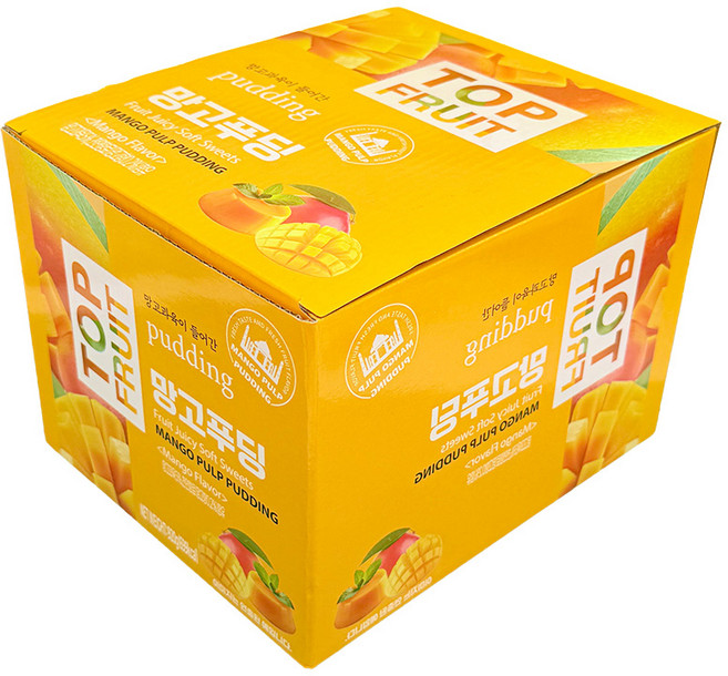 탑푸르트 망고푸딩, 8개, 115g