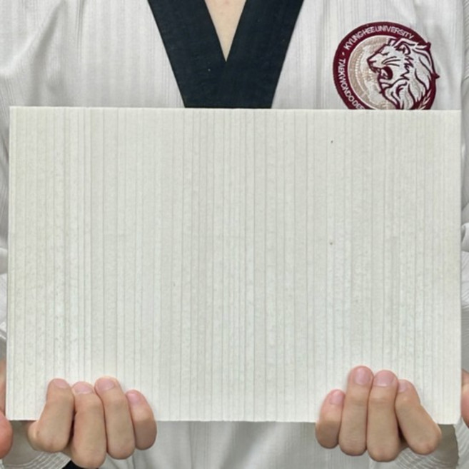 태권도 격파용 나무 송판 유아용 어린이 시범단 격파판 행사 용품, 0.3cm, 1개, 0.3cn