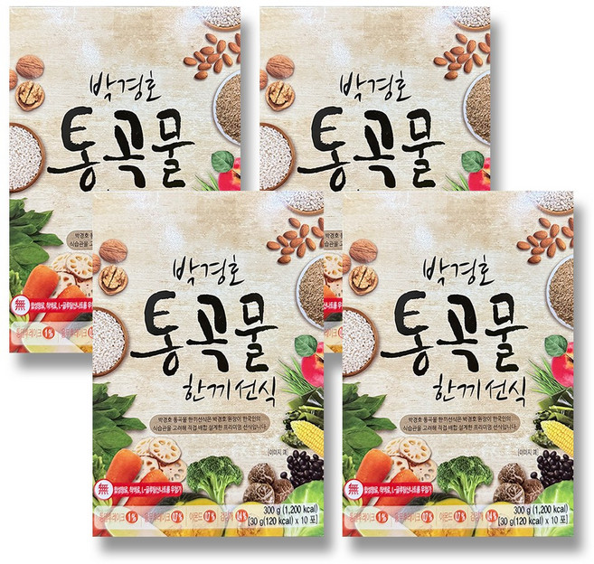 보의당 박경호선식 4박스(30gx40포), 300g, 4개