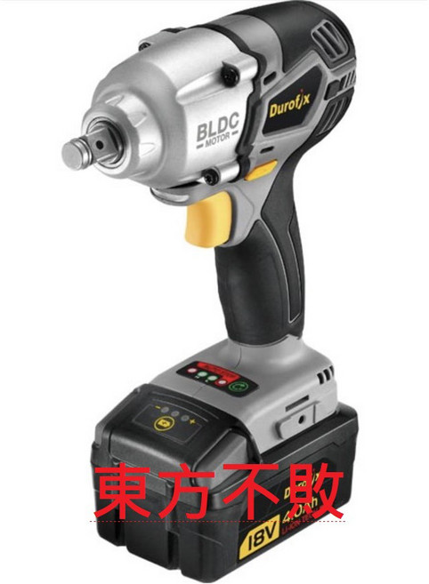 Durofix RI-20174AS 18V 無刷馬達充電式衝擊扳手 扭力500Nm, 1個
