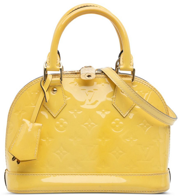 루이 비통 중고 2014 모노그램 베르니 알마 BB 사첼 백