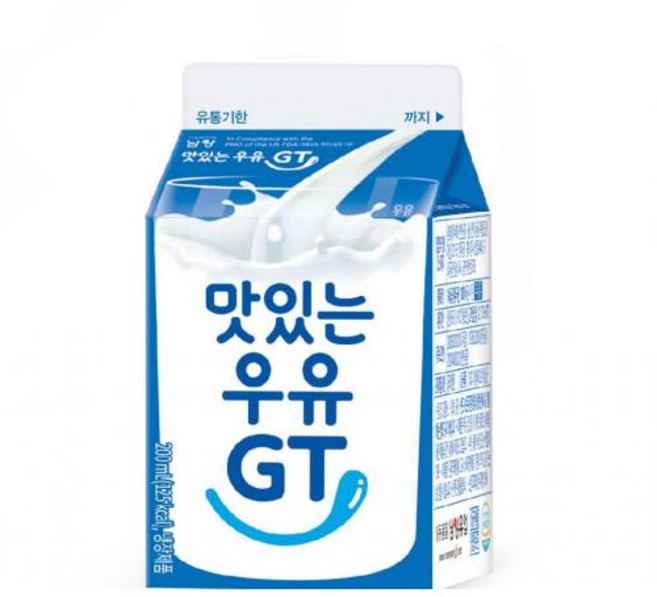 흰우유 남양, 200ml