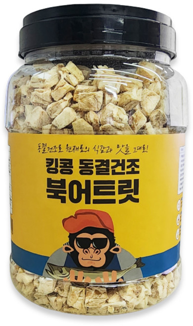킹콩 반려동물 동결건조 간식 북어트릿, 북어, 250g, 1개