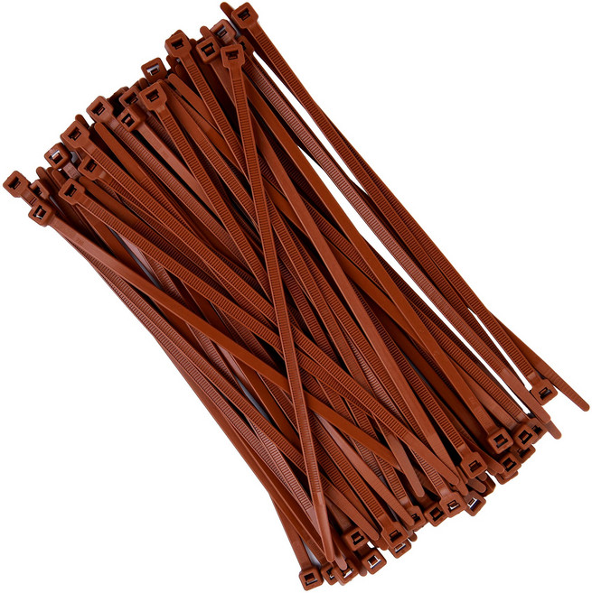 칼라 케이블타이, 밤색, 1개