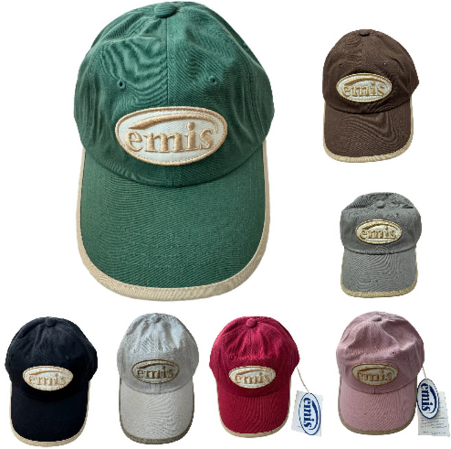 [국내매장] 이미스 베이지 트리밍 볼캡