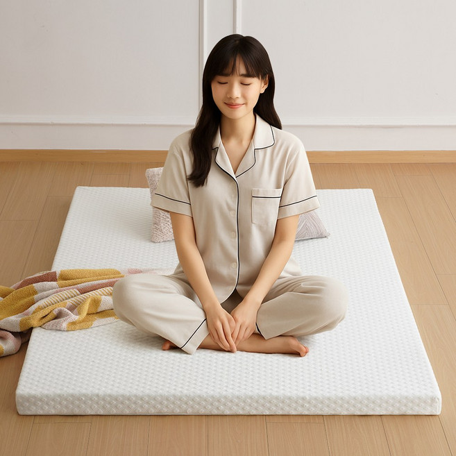 잠자리 30D 고밀도 프리미엄 메모리폼 매트리스 토퍼 복원력 좋은 숙면용 토퍼