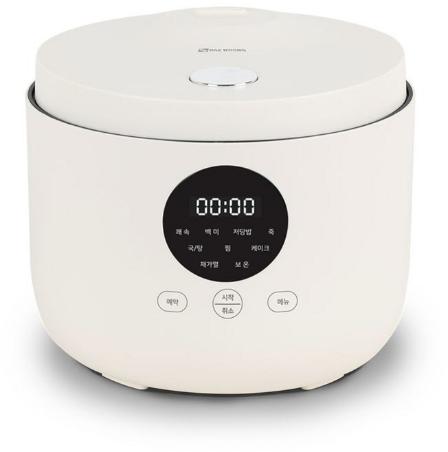 대웅 3L저당밥솥, 화이트, DWFC-IR441