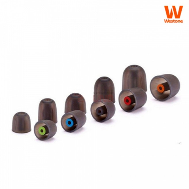 웨스톤 Westone 스타팁 STAR-TIP 실리콘 이어팁, 오렌지, 오렌지, 1개