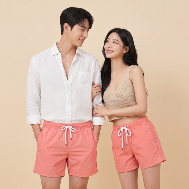 메이스 수영복 반바지 비치웨어 스윔팬츠 남여공용