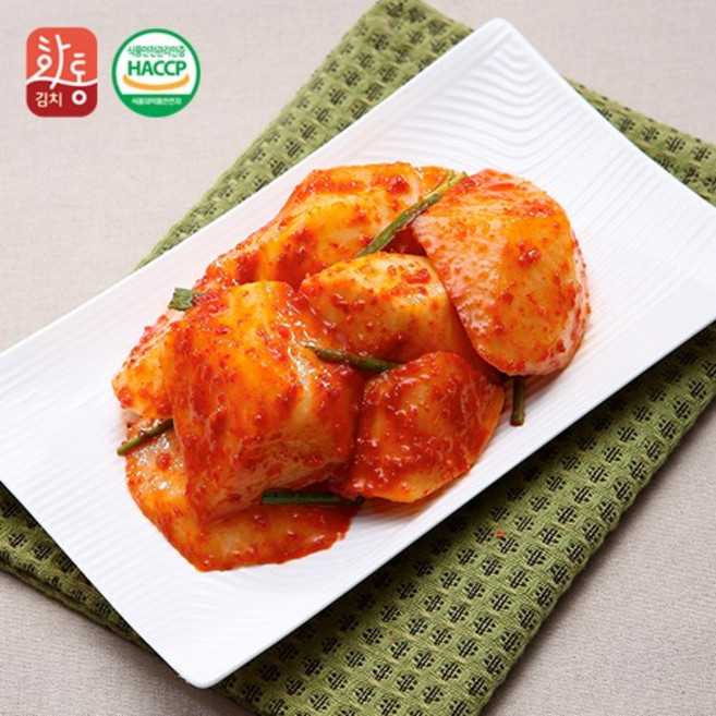 화통김치 석박지 포기김치, 5kg, 1개