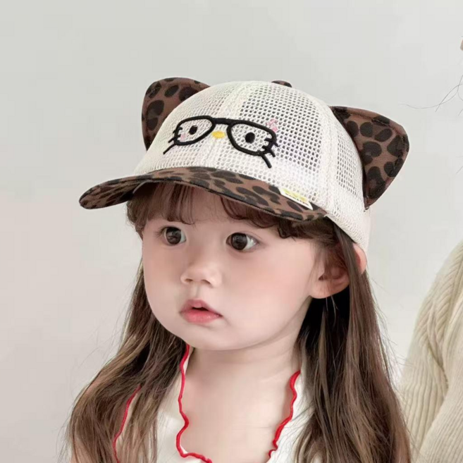 백백이나라 아동용 케츠 매쉬 볼캡
