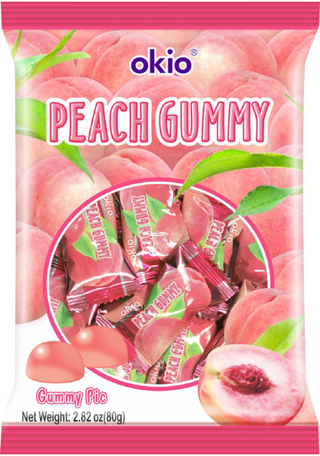 okio 복숭아구미 젤리, 80g, 36개