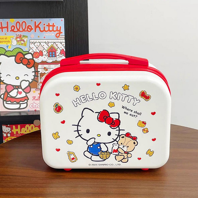 산리오 미니 캐리어 레디백 캐릭터 14인치 여행 가방 보스턴백 기내용 미니캐리어 래디백 시나모롤 마이멜로디 헬로키티 쿠로미 포차코