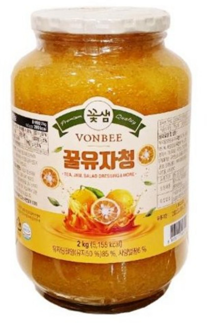 [CO(가공식품(커피/차/음료))]본비 꿀유자청 2KG (유자청)
