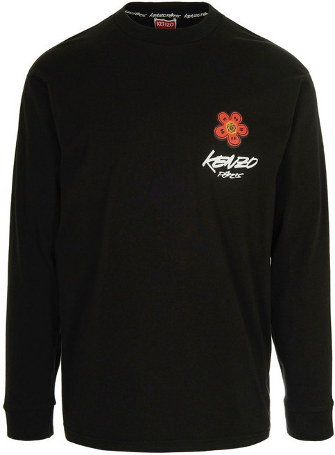 겐조 X 퓨추라 2000 플라워 장식 티셔츠