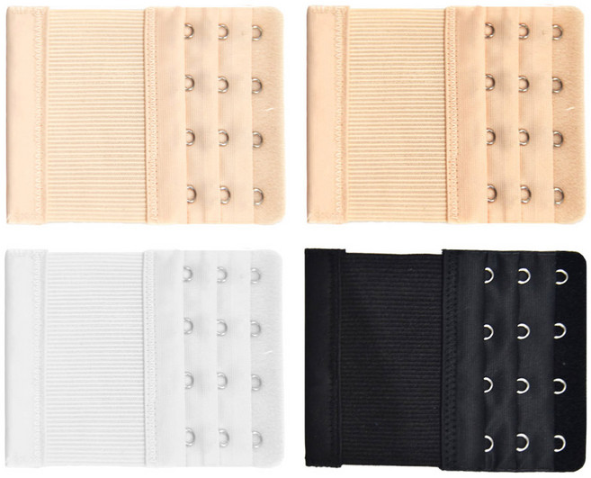 욜로하이 브래지어 4단 연장후크 스판 고무밴드 5컬러 SL0438