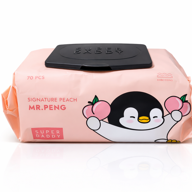 슈퍼대디 미스터펭 피치 70매 20팩, 70g